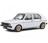 VW Golf Rabbit 1 L 4-door white Tuning diecast model car S1800211 Solido 1:18