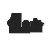 VW ID.Buzz (2022+) [Van] Carpet Car Mats | Grey Edge Trim Tailored Fit Floor Mats Full Coverage Protection Accessories Easy Clean Anti Slip Made in the UK