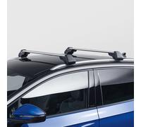 VW ID4 Roof Bars Set for Silver Roof Rails GENUINE ACCESSORY 11A071151