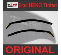 Heko 31128 Wind Rain Deflectors Set, 3-Door, 2 Pieces