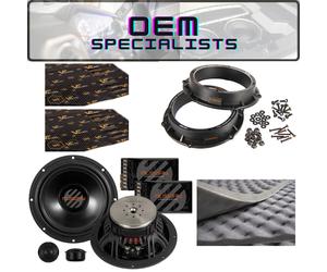 VW Multivan Speaker Upgrade Musway MG6.2C complete package 250w