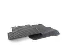 VW Passat B6 B7 CC Rubber Floor Mats Set Rear Black GENUINE 3C0061512 82V