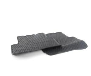 VW Passat B6 B7 CC Rubber Floor Mats Set Rear Black GENUINE 3C0061512 82V