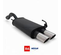 VW Polo 6N/6N2 sport rear silencer 2x76mm SR design