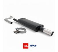 VW Polo 86C / 2F Sport rear silencer 1x76mm RL-Design