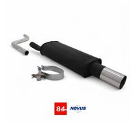 VW Polo 86c / 2F Sport rear silencer 1x90mm RL-Design