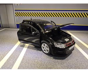 VW Polo GTI Mk5 Black Mark 5 V Volkswagen 21059 Burago Detailed 1:24 Scale Model