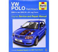 VW Polo Hatchback Petrol Service And Repair Manual: 00-02