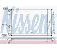 Nissens Radiator for SEAT Cordoba 2003 Model 652711
