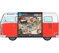 VW Road Trips 550-Piece Puzzle in Collectible Tin with Poster FOR CLEARANCE