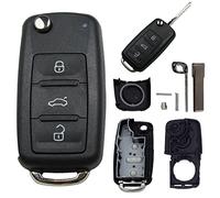 VW Seat car remote fob case, modern, blank HAA replacement key fob