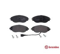 Brembo Brake Pad Set Front With Caliper Screws Fits Seat Alhambra VW Golf Passat