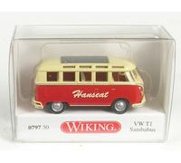 Vw T1 Sambabus Hanseat (Red/Beige) 1963-1967 1:87 Wiking
