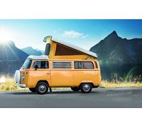 Vw T2 Camper (Easy-Click System) Model Set 1:24 Plastic Model Kit Revell