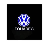 (VW Touareg, With Wire) 2PCS for VW Mk5 MK6 MK7 Passat B6 B7 B8 B9 C6 C7 C8 Tiguan GTI GTD GTE Touareg CC car LED logo door projection welcome light