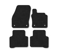 VW Touran (2015-2026) Premium Carpet Car Mats | Black Edge Trim Premium Floor Mats Tailored Fit Full Coverage Protection Accessories Easy Clean Anti Slip Made in the UK
