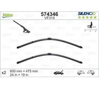 VW Touran Wiper Blade 03-12 (574346) OEM Valeo