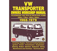 VW TRANSPORTER OWNERS WORKSHOP MANUAL 1968-1979
