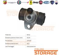 VW TRANSPORTER T1 T2 New Rear Brake Cylinder ATE 03.3222-0801.3