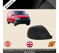 VW Transporter T5 Facelift 2010-2015 Wing Mirror Cover Cap Right Driver Side O/S