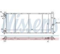 VW TRANSPORTERCARAVELLE MK IV Radiator 1990-2003