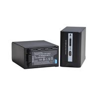 VW-VBD78 Battery，Compatible For Panasonic，For VBD58 VBD78 AG-VBR59 AG-VBR118 AG-VBR89 AJ-PX280 PX285MC AG-HPX265MC VW-VBD58(2x battery)