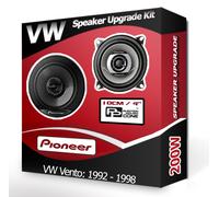 VW Vento Front Dash speakers Pioneer 4" 10cm car speaker kit 210W