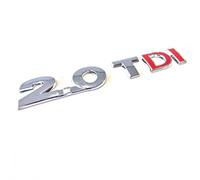 VW Volkswagen Original Tiguan Touran Uvm. 2.0 Tdi Lettering Red Letters Rear Self-Adhesive