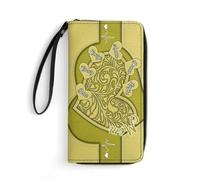 VWCSDSCS Personalized Grandma's Little Sweethearts Wallet-Loving Gift for Mother Grandma from Daughter Son Grandkids,Customized Name Cartoon Image