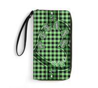 VWCSDSCS Personalized Grandma's Little Sweethearts Wallet-Loving Gift for Mother Grandma from Daughter Son Grandkids,Customized Name Cartoon Image