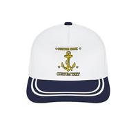 VWCSDSCS Personalized Nautical Marine Sailor Navy Hats Boating Baseball Cap Custom Name Adjustable Sea Cap for Adult,Couple,Men,Women