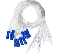 VWJ 10 Pack 36 Inch Catheter Extension Tubing - Universal Fit Drain Tube Accessory with Barbed Connector, Flexible Anti-Kink Urinary Hose for Drainage Bags, Urine Bag Tube Extender