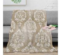 VWSXDCFVR 3D Printed OrnateWallDesign Cosy Throw Microfiber Ultra Soft Warm Bedding ClassicBaroqueStyle Nap Blanket Lightweight Machine Washable for Homeowners Renters Families 50x60inch(127x152cm)