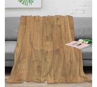 VWSXDCFVR 3D Printed Wooden floor Nap Blanket Microfiber Ultra Soft Warm Bedding Modern rustic design Bedding Throw Heartfelt Gift for Parents Grandparents Family Members 80×90inch(200x230cm)