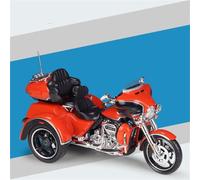 VWVMRKSNJ For Cvo Tri Glide 2021 Three Wheeled Motorcycle Model Finished Toys Display Collection Gifts 1:12