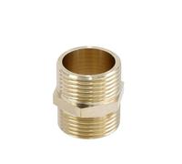 VWWJCCRO 2pcs The Copper Outer Wire Directly Lengthens The Inner Water Inlet Pipe of The Double Connector (Color : 1-4 and 1-4) Barb Fittings