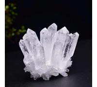 VWWJCCRO 300-400g White Crystal Cluster Quartz Aura Stone Origin Home Decor Ornaments