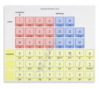 VWWJCCRO Aesthetic Pronunciation Guide Poster IPA Phonetic Chart Metal Tin Sign Wall Decor Language Learning Study Art(Framed,16x24inch(40x60cm))