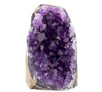 VWWJCCRO Amethyst Cluster Irrgular Purple Crystal Quartz Stones Geode Collection for Feng Shui Decor Spiritual Gifts,300-400g