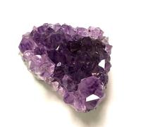 VWWJCCRO Amethyst Clusters cave Fragments Home Decoration Crystal Cluster Pieces Ornaments,Purple,100~150g