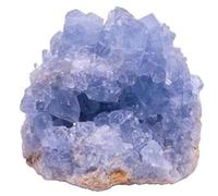VWWJCCRO Celestite Crystals, Crystal Clusters, Raw, Blue Calcite, and Stones for Feng Shui Decoration, Spiritual Balance,700g