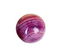 VWWJCCRO Crystal Candy Fluorite Ball raw Stone Polished Home Office Decoration feng Shui Crafts Ornaments,40~45mm