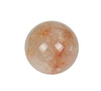 VWWJCCRO gem Citrinball Glossy Citrin Crystal Ball,60~70mm