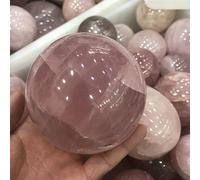 VWWJCCRO Nature Rose Quartz Crystal Ball Ornaments