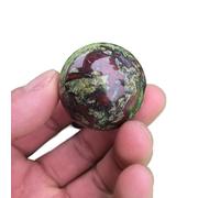 VWWJCCRO Stone 7pcs Handcrafted Dragon Blood Quartz Crystal Ball
