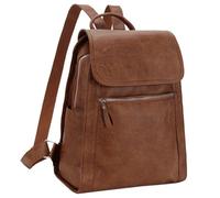 VX VONXURY Backpack Purse for Women,Faux Leather Anti-Theft Travel Bag Vegan Bookbag for Girls Work School,Brown