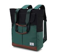 VX VONXURY Laptop Backpack for Men Water Resistant 15.6Inch Tote Backpack Women Wide Open Convertible School Backpack for College Work