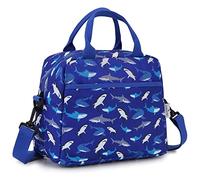 VX VONXURY Lunch Bag for Kids, Cute Lunch Box Bag Insulated Thermal Lunch Tote Bag for Boys Girls with Removable Shoulder Strap