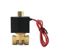VX2120-08-SS-NO 1/4" Normally Open Stainless Steel Body 2 Way Oil Acid Solenoid Valve AC220V DC12V DC24V AC110V(Dc12v)