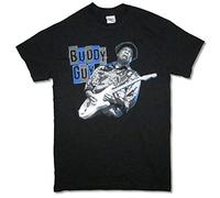 VXCEVF Buddy Guy Blue and Grey Tour Huntsville - Primm Mens Graphic T Shirt(Small)